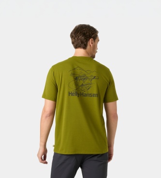 Helly Hansen Grøn Skog Graphic trøje