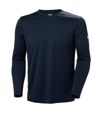 Helly Hansen HH Tech 2.0 navy blue long-sleeve technical t-shirt