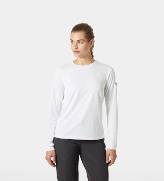 Helly Hansen HH Tech 2.0 teknisk langærmet T-shirt hvid