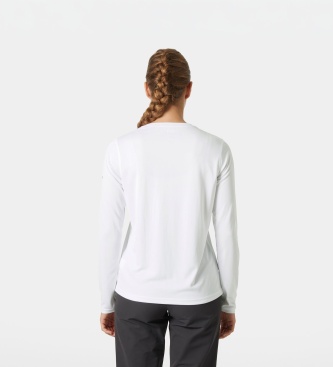 Helly Hansen HH Tech 2.0 teknisk langærmet T-shirt hvid