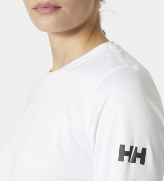 Helly Hansen HH Tech 2.0 teknisk langærmet T-shirt hvid