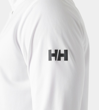 Helly Hansen HH Tech 2.0 white half-zip technical t-shirt