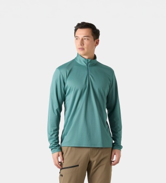 Helly Hansen HH Tech 2.0 Half-Zip Technical T-shirt green