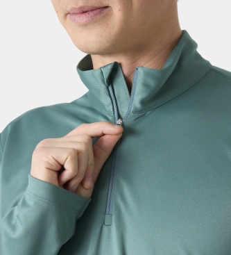 Helly Hansen HH Tech 2.0 Half-Zip Technical T-shirt green