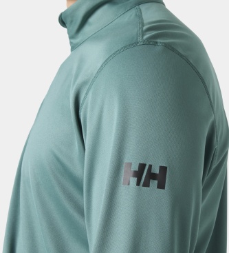 Helly Hansen HH Tech 2.0 Half-Zip Technical T-shirt green