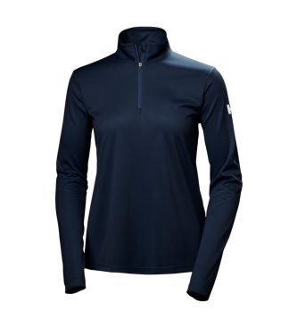 Helly Hansen Technisch shirt met korte rits HH Tech marineblauw