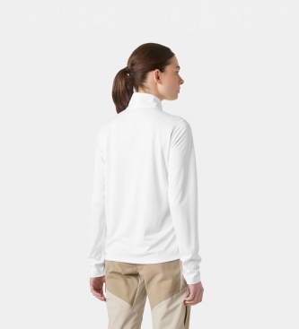Helly Hansen Technisch shirt met korte rits HH Tech wit