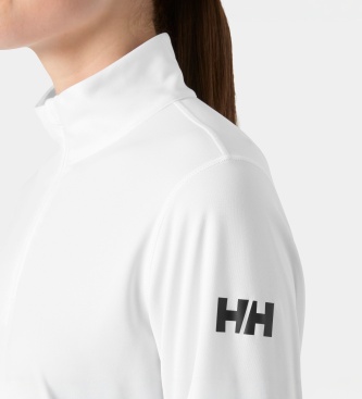 Helly Hansen Technisch shirt met korte rits HH Tech wit