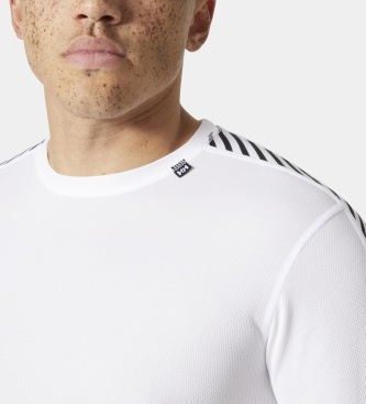 Helly Hansen HH Lifa Stripe thermal T-shirt white