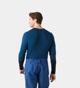Helly Hansen Lifa Merino Midweight thermal shirt blue