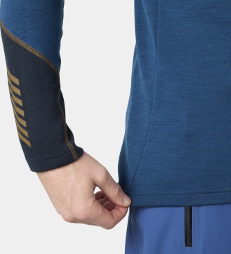 Helly Hansen Lifa Merino Midweight thermal shirt blue