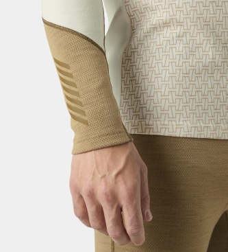 Helly Hansen Lifa Merino Midweight Thermal Shirt white