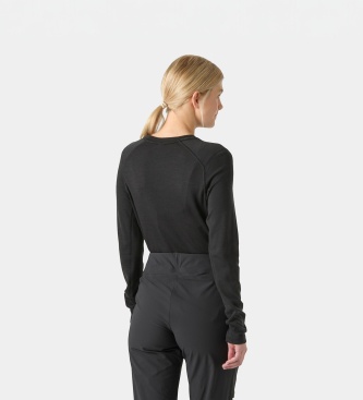 Helly Hansen Termo majica Lifa Merino Midweight črna