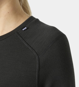 Helly Hansen Termo majica Lifa Merino Midweight črna