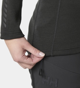 Helly Hansen Termo majica Lifa Merino Midweight črna