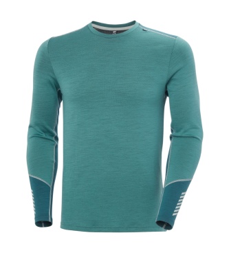 Helly Hansen Lifa Merino Midweight Thermal Shirt green