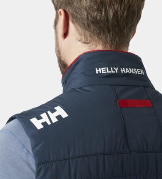 Helly Hansen Chaleco aislante Crew Insulator azul marino