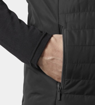 Helly Hansen Chaleco aislante Crew Insulator gris