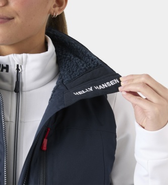 Helly Hansen Gilet in pile Crew blu navy