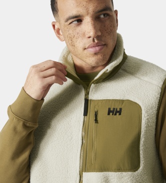 Helly Hansen Panorama Pile Block fleecevest grå