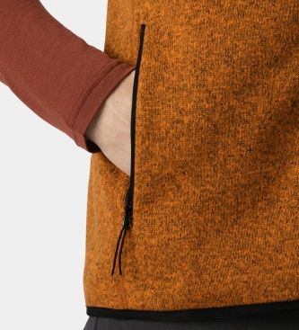 Helly Hansen Varde 2.0 orange fleece vest