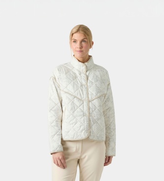 Helly Hansen Beige gewatteerde Après-jas