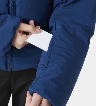Helly Hansen Vadderad jacka Nora Short marinblå