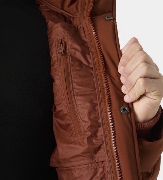 Helly Hansen Giacca trapuntata Saxon Peak arancione