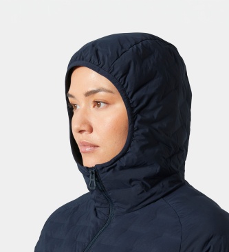 Helly Hansen Mornarsko modra izolirana jakna s kapuco HP Hybrid Stretch