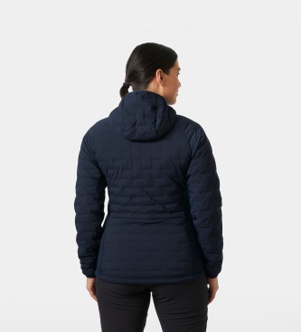 Helly Hansen Mornarsko modra izolirana jakna s kapuco HP Hybrid Stretch