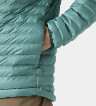 Helly Hansen Casaco isolante com capuz Sirdal verde