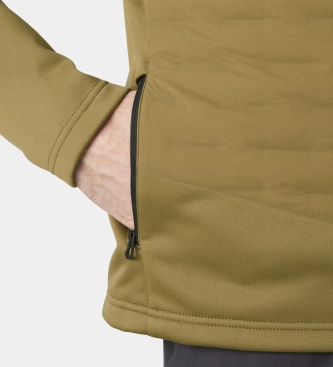 Helly Hansen HP Hybrid Stretch isolerjacka brun