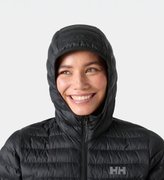 Helly Hansen Sirdal lång isolerad jacka med huva svart