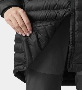 Helly Hansen Sirdal lång isolerad jacka med huva svart