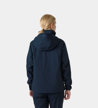 Helly Hansen Jakna s kapuco HP Racing Lifaloft temno modra