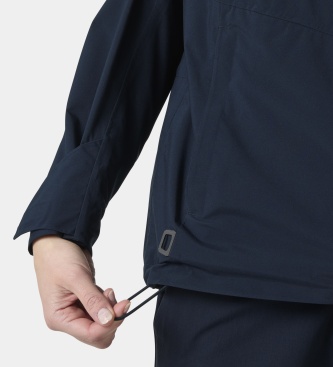 Helly Hansen Jakna s kapuco HP Racing Lifaloft temno modra
