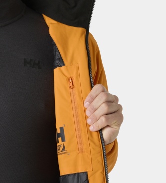 Helly Hansen Giacca con cappuccio HP Racing Lifaloft arancione