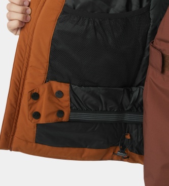Helly Hansen Orange Alpha Ski Jacket