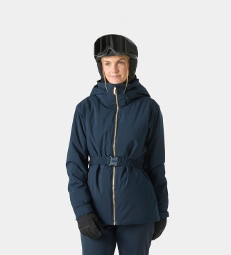 Helly Hansen Smučarska jakna Bellissimo Belted mornarsko modra