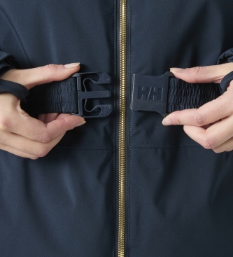 Helly Hansen Smučarska jakna Bellissimo Belted mornarsko modra