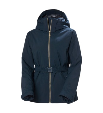 Helly Hansen Smučarska jakna Bellissimo Belted mornarsko modra