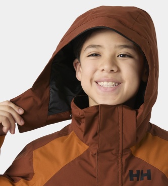 Helly Hansen Brown Iceridge ski jacket
