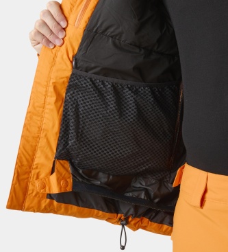 Helly Hansen Giacca da sci Kvitfjell Race Puffy arancione