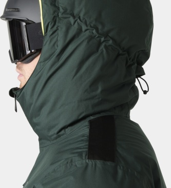 Helly Hansen Giacca da sci Kvitfjell Race Puffy verde