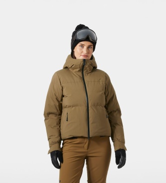 Helly Hansen Giacca da sci Nora Short Puffy marrone