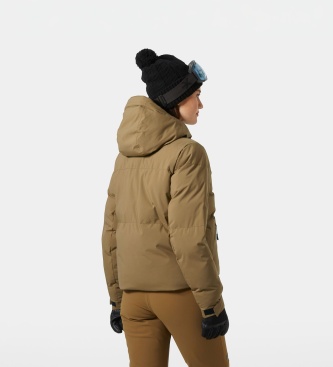 Helly Hansen Giacca da sci Nora Short Puffy marrone