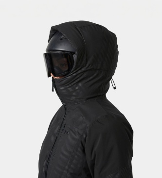 Helly Hansen Črna smučarska jakna Val d'Isère 3.0