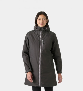 Helly Hansen Belfast lång vinterjacka grå