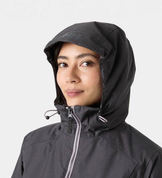 Helly Hansen Belfast lång vinterjacka grå