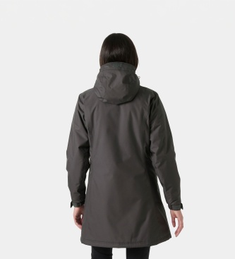 Helly Hansen Belfast lång vinterjacka grå